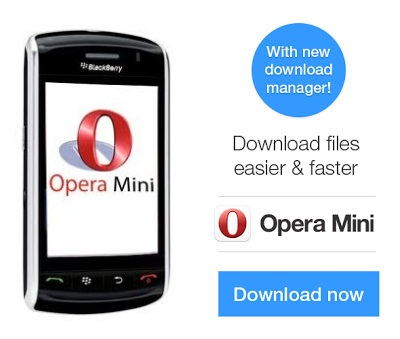 Download Opera Mini 7 1 For Blackberry With Resumable Downloads Berrygeeks