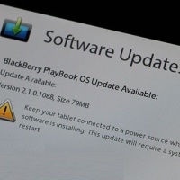 Upgrade  BlackBerry PlayBook 4G LTE to OS 2.1.0.1088